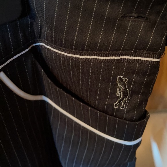 Izod black pinstripe golf skort size 14 - Picture 4 of 7